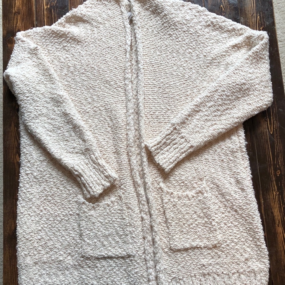 Cream cardigan